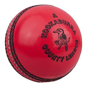 KOOKABURRA County League Cricket Ball 5.5oz, Pink, Mens