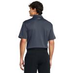 Under Armour Men's Tech Golf Polo, (045) Downpour Gray / / Pitch Gray, Large