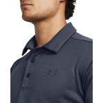 Under Armour Men's Tech Golf Polo, (045) Downpour Gray / / Pitch Gray, Large