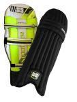 SS Cricket Match Premium Batting Leg Guards - Men's Size, (Black Color)