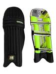 SS Cricket Match Premium Batting Leg Guards - Men's Size, (Black Color)