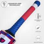 DSC Intense Force Kashmir Willow Cricket Bat for Leather Ball |Size-4 | Light Weight | Free Cover|