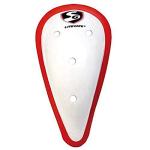 SG Litevate Abdominal Cricket Pad | Ultimate Comfort Soft Feel | Superior Shock Absorption, White