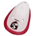 SG Litevate Abdominal Cricket Pad | Ultimate Comfort Soft Feel | Superior Shock Absorption, White