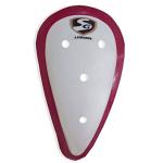 SG Litevate Abdominal Cricket Pad | Ultimate Comfort Soft Feel | Superior Shock Absorption, White