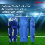 RMAX Royal Blue Cricket Batting Legguard Pad Full Size