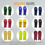 Bratla Cricket Batting Pads Covers, Black Covers for Cricket Pads for Men Batting Color Fit Neatly on Legguards Easily Put On