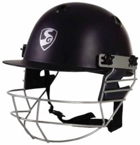 SG Optipro Polypropylene Cricket Helmet - Blue, XS