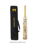 Titan English Willow Divine Cricket Bat – Full Size Short Handle – Lightweight & Handcrafted for Power and Control – Ideal for Club & League Play - Free Hard Leather Ball (Gold- English Willow 1)