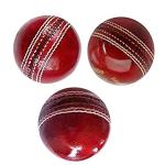 AnNafi® Red Cricket Ball | Red Color Leather Cricket Balls For Practice A Grade Handstitched | Senior Official Hard & Seasoned |No Stamp For Indoor and Outdoor Practice & Training Cricket Ball (6)
