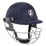 SG Blaze tech Premium Cricket Helmet, Navy Blue - Medium Size
