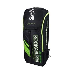Kookaburra KCB9 2022 Cricket Bag Kahuna D2 Duffle Black/Lime Carta Football, One Size