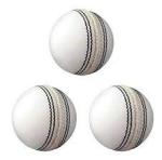 AnNafi® White Cricket Ball | White Color Rubber Cricket Balls for Practice A Grade Handstitched | Senior Official Hard & Seasoned |No Stamp for Indoor and Outdoor Practice & Training Cricket Ball (6)