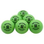 MARIB Wind Cricket Balls - Indoor & Outdoor Soft Training Cricket Ball for Coaching Practice (Green)