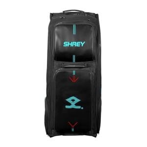 Shrey Meta 150 Wheelie Cricket Bag-Black, 150W20