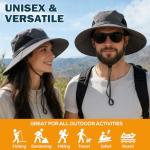 EINSKEY Men's Waterproof Sun Protection Bucket Hat