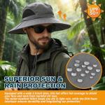 EINSKEY Men's Waterproof Sun Protection Bucket Hat