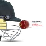 SG Blaze Tech Cricket Helmet | Navy Blue | X-Large | Polypropylene | Adult | Lightweight | High-Density EVA Lining | Adjustable Strap | 6 Vent Grill | Ventilated for Comfort & Cooling
