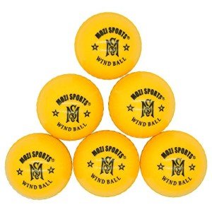 Mozi Sports Yellow Wind Cricket Balls for Training