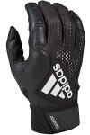 Adidas Adizero 4.0 Adult Leather Batting Glove, Black, Medium