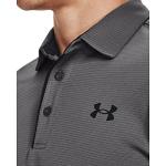 Under Armour Men's Tech Golf Polo, Graphite (040)/Black, Medium Tall