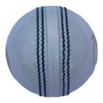 BT Premium White Cricket Ball - Pack of 6 Genuine Leather Cricket Balls for Day or Night International Standard Cricket and Practice | Bat-Friendly Hard Cricket Ball | 156g