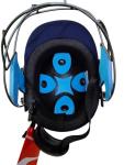 Puma Pitch Pro Cricket Helmet, Navy Blue (X-Small)