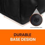 Fitdom 36" Versatile Travel Duffel Bag - Black