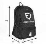 FORTRESS Cricket Backpack | Premium Cricket Bat Bag | Durable Materials | Suitable for Cricket and Baseball Bats