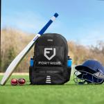 FORTRESS Cricket Backpack | Premium Cricket Bat Bag | Durable Materials | Suitable for Cricket and Baseball Bats