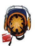 Puma Pitch Pro Cricket Helmet, Navy Blue (Large)