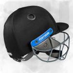 Fortress Pro STL Cricket Helmet - Proffesional Grade Cricket Helmet for Junior, Youth & Senior Players | 3 Sizes | Adjustable Cricket Helmets | 4 Color Options (Black, Large)