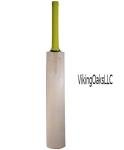 Kashmir Willow Cricket Bat for Leather Ball | Premium Quality| Top Grade Custom Made Thick Edge Light Weight T20 Short Handle| Full Size Bat Cover|Scuff Sheet.