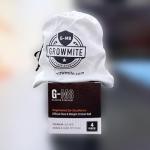 Growmite White Leather Cricket Ball | Hand-Stitched 4-Piece | Premium Alum-Tanned Leather | Waterproof & Durable | Match & Training Grade