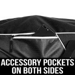 Athletico Wheeled Cricket Equipment Bag - Black