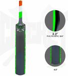 Jaspo Cric-Holic Senior Plastic Cricket Full Size Bat (34 X 4.5 Inch) for All Age Group with Soft Cricket Ball Combo