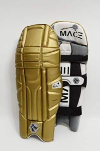 MACE Men's Prolite Color Cricket Batting Pad, Left Hand, Brown/Gold