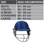 Shrey Junior Cricket Helmet with Steel Visor