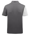 SCODI Mens Golf Shirt Moisture Wicking Performance Sport Short Sleeve Print Golf Polo Shirts for Men Gray