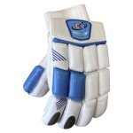 Blue Multicolor Men's Left-Handed Cricket Batting Gloves