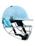 Shrey Match 3.0 Steel Cricket Helmet (Sky Blue, Medium)