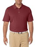 Quick-Dry Burgundy Polo Shirt for Men