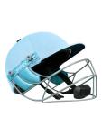 Shrey Match 3.0 Steel Cricket Helmet (Sky Blue, Medium)