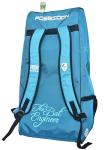 Skyhi Duffle Cricket Kitbag for Men with 1 Bat Caves Shoulder Straps Extra Compartment for Accessories (Solid Blue)