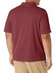 Quick-Dry Burgundy Polo Shirt for Men