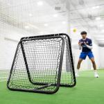 FORZA Fortress Indoor Pro Cricket Balls | Proffesional Grade Yellow Leather for Maximum Visibility - Packs of 1, 6 or 24 (Pack of 6)