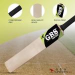 GRS Kids Zone Popular Willow Cricket Bat with Wicket Set & 1 Tennis Ball for Kids (Size 3, Age 6-10 Years) Multicolor