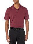Quick-Dry Burgundy Polo Shirt for Men