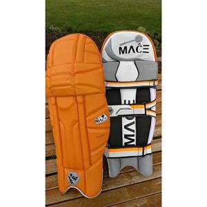 MACE Men's Prolite Color Cricket Batting Pad, Left Hand, Orange