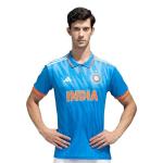 adidas India Cricket ODI Replica Jersey (L) Bright Blue